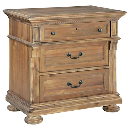 Three Drawer Night Stand